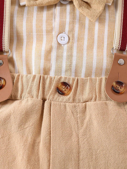 Baby Boy Gentleman Outfit Set – Smart Style for Special Moments - LunaKit Baby