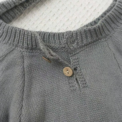 Newborn Hello Knit Jumpsuit – Sweet First Moments to Remember - LunaKit Baby