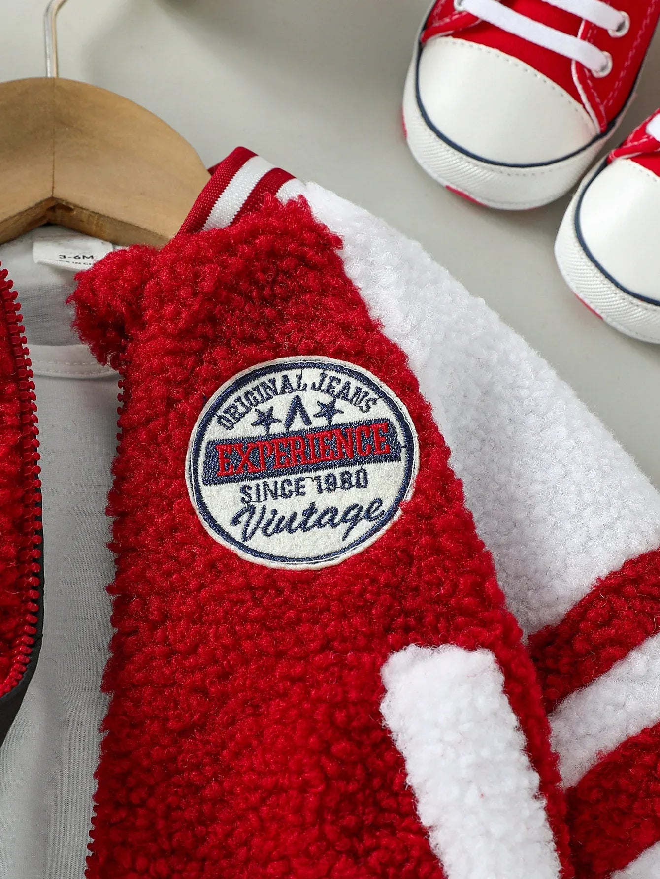 Baby Fleece Zip Jacket – Cozy Contrast Warmth for Cool Days - LunaKit Baby