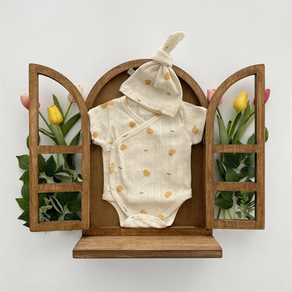 Baby Summer Romper & Hat Set – Cool Playful Style for Sunny Days - LunaKit Baby