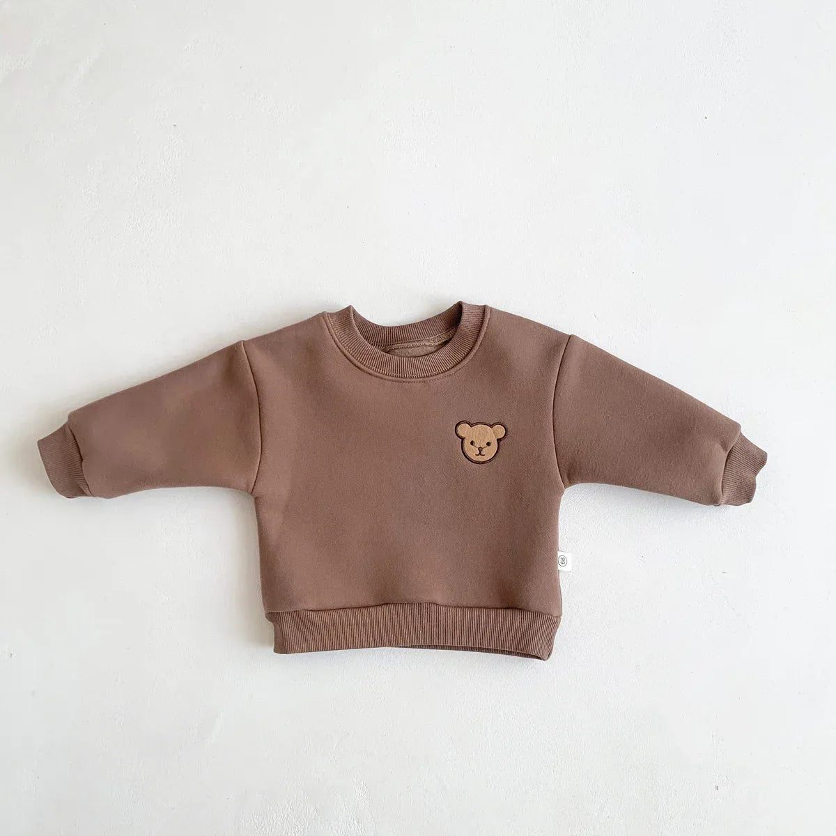 Baby Korean Style Sweatshirt – Cozy Fleece Warmth for Winter - LunaKit Baby