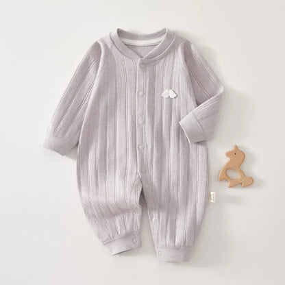 Baby Cotton Sleep Romper – Soft Comfort for Sweet Dreams - LunaKit Baby