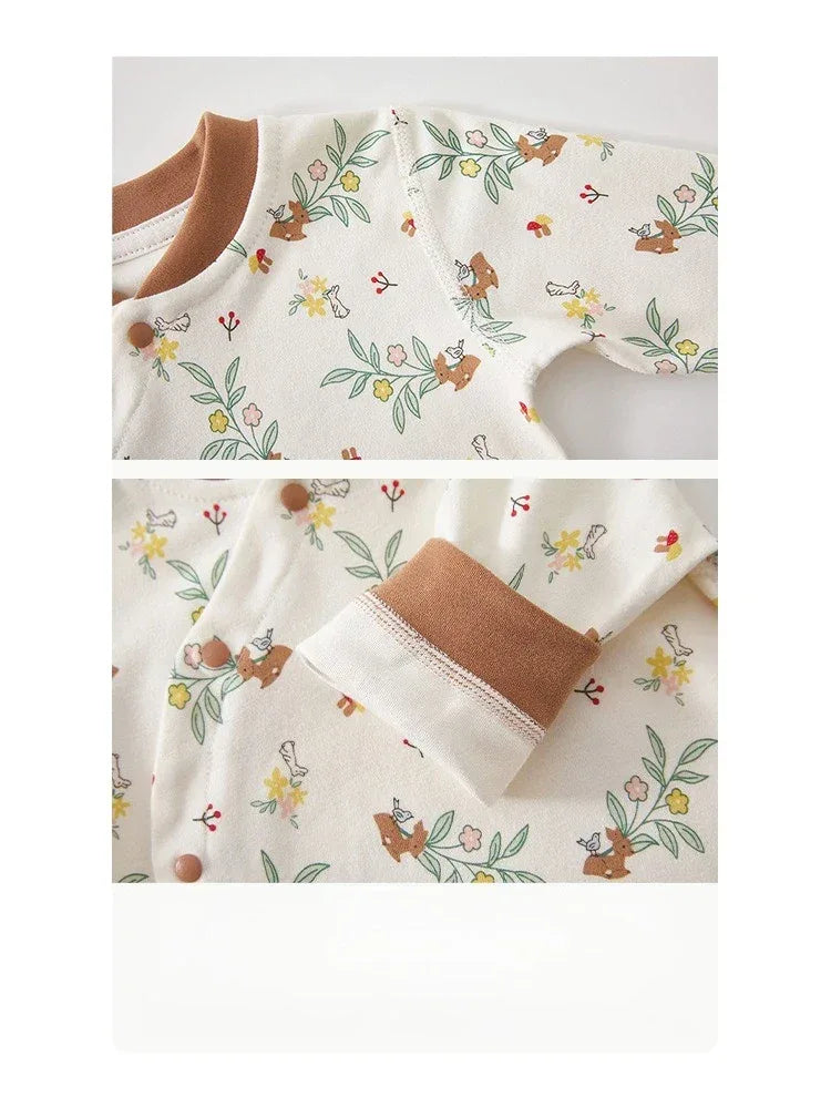 Baby Cotton 2-Piece Underwear Set – Warm Comfort for Cozy Days - LunaKit Baby