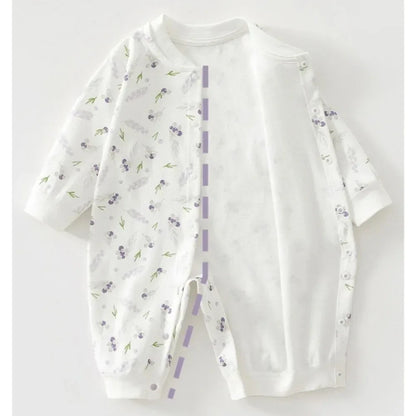 Baby Cotton Loungewear Onesie – Soft Comfort for Cozy Home Days - LunaKit Baby