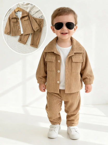 Baby Boy Suit Set – Smart Style for Special Little Moments - LunaKit Baby