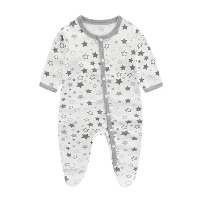 Baby Cotton Bodysuit Romper – Soft Everyday Comfort for Little Ones - LunaKit Baby