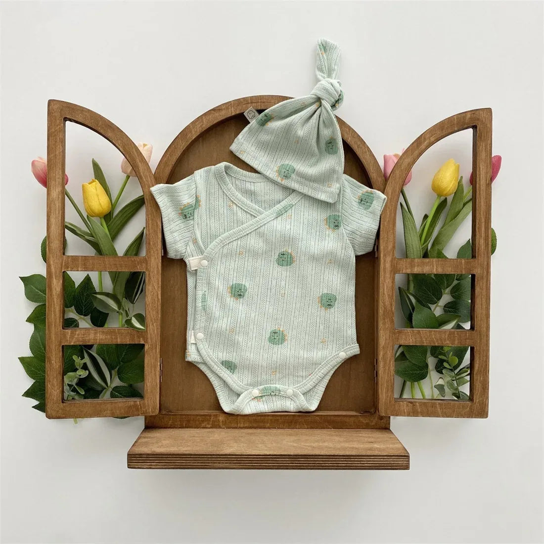 Baby Summer Romper & Hat Set – Cool Playful Style for Sunny Days - LunaKit Baby