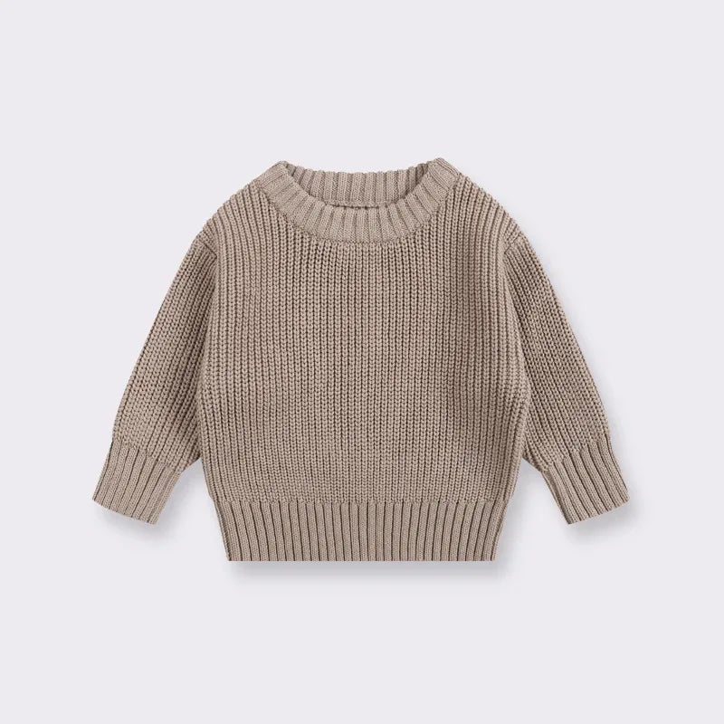 Baby Knit Pullover Sweater – Cozy Warmth for Winter Days - LunaKit Baby