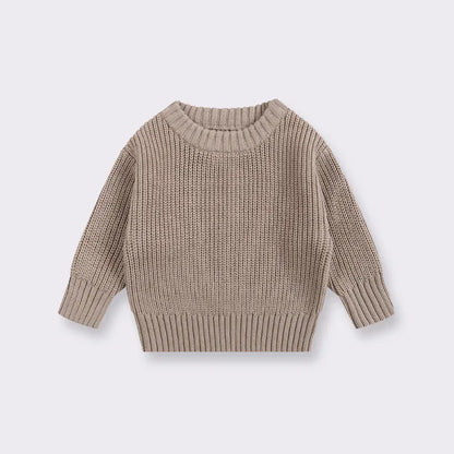 Baby Knit Pullover Sweater – Cozy Warmth for Winter Days - LunaKit Baby