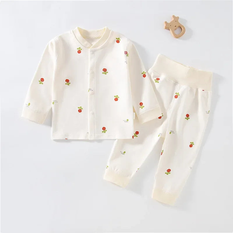 Toddler Cotton 2-Piece Outfit Set – Cozy Style for Little Adventures - LunaKit Baby