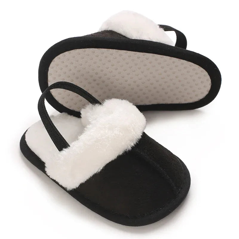 Baby Woolen Cotton Slippers – Soft Warmth for Little Feet - LunaKit Baby