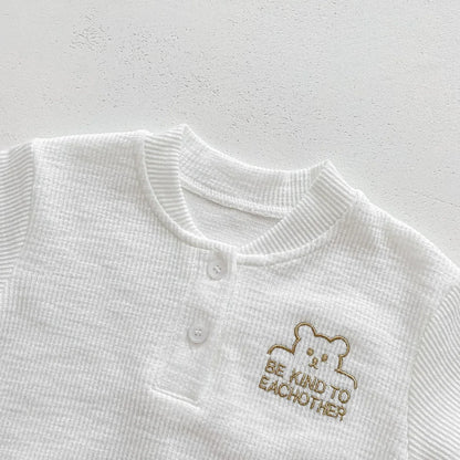 Baby Cotton Crawling Bodysuit – Soft Comfort for Little Explorers - LunaKit Baby