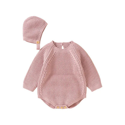 Baby Romper & Hat Set – Cozy Comfort for Sweet Little Days - LunaKit Baby