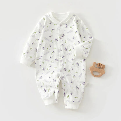 Baby Cotton Loungewear Onesie – Soft Comfort for Cozy Home Days - LunaKit Baby