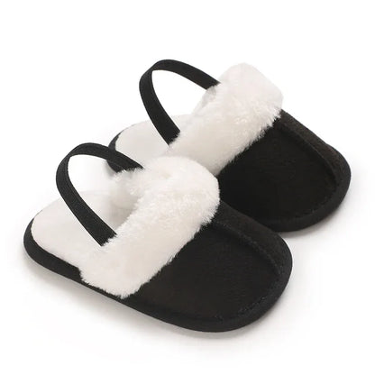 Baby Woolen Cotton Slippers – Soft Warmth for Little Feet - LunaKit Baby