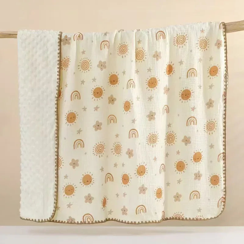 Baby Fleece Swaddle Blanket – Cloud-Soft Comfort for Sweet Sleep - LunaKit Baby