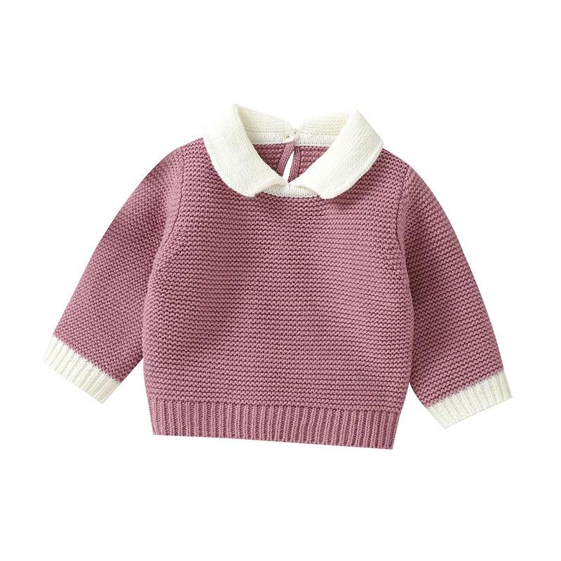 Baby Knit Turtleneck Sweater – Cozy Winter Warmth for Little Ones - LunaKit Baby
