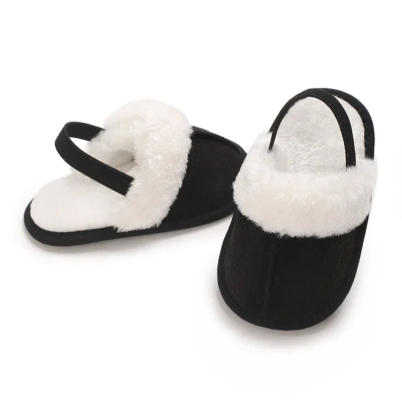 Baby Woolen Cotton Slippers – Soft Warmth for Little Feet - LunaKit Baby