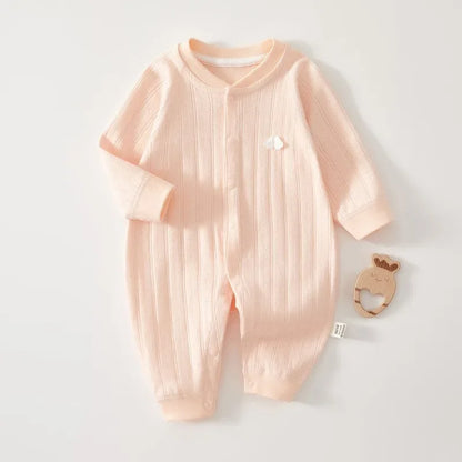 Baby Cotton Sleep Romper – Soft Comfort for Sweet Dreams - LunaKit Baby