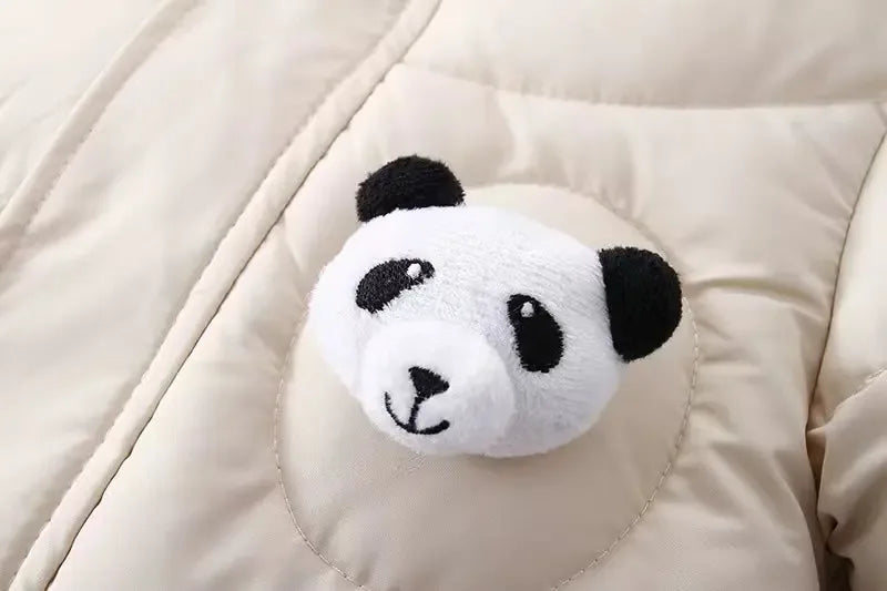 Newborn Thermal Winter Romper – Fleece-Lined Warmth for Cold Days - LunaKit Baby