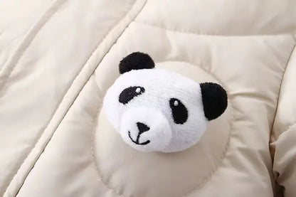 Newborn Thermal Winter Romper – Fleece-Lined Warmth for Cold Days - LunaKit Baby