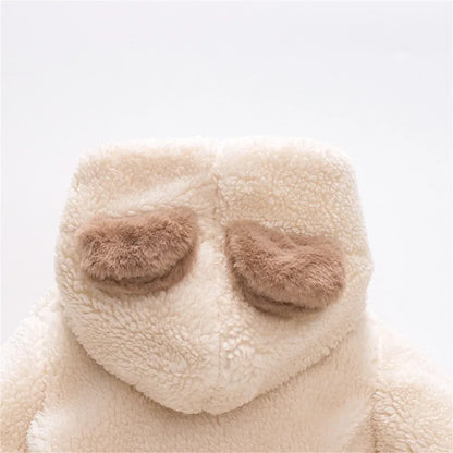 Baby Girl Winter Hooded Jacket – Bear Ears & Cozy Princess Warmth - LunaKit Baby