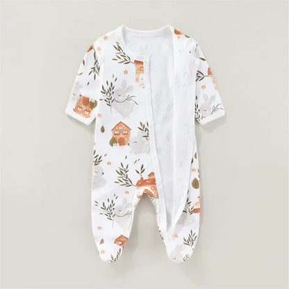 Baby Cotton Bodysuit Romper – Soft Everyday Comfort for Little Ones - LunaKit Baby