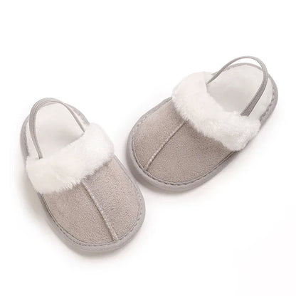 Baby Woolen Cotton Slippers – Soft Warmth for Little Feet - LunaKit Baby