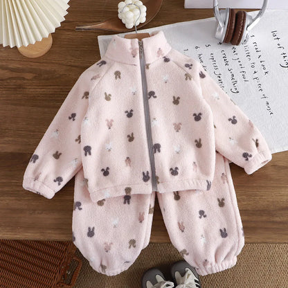 Toddler Fleece Pajama Set – Cozy Warmth for Sweet Nighttime Dreams - LunaKit Baby