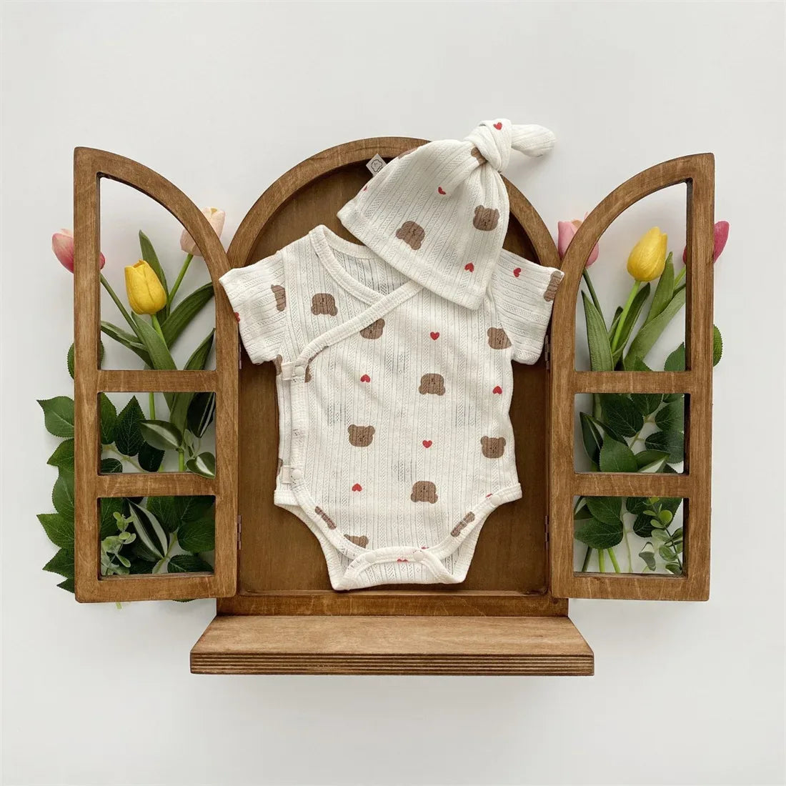 Baby Summer Romper & Hat Set – Cool Playful Style for Sunny Days - LunaKit Baby