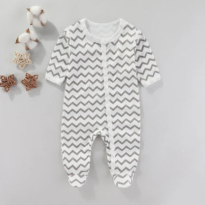 Baby Cotton Bodysuit Romper – Soft Everyday Comfort for Little Ones - LunaKit Baby