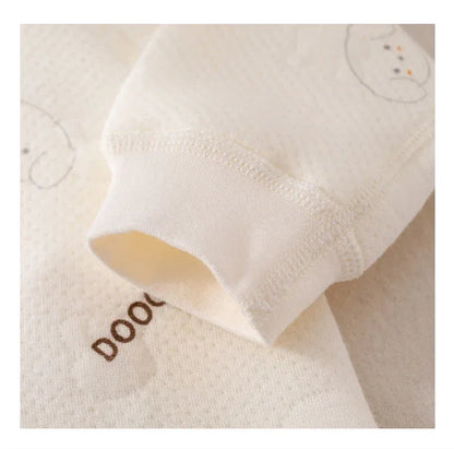 Newborn Premium Cotton Romper – Gentle Comfort for First Days - LunaKit Baby