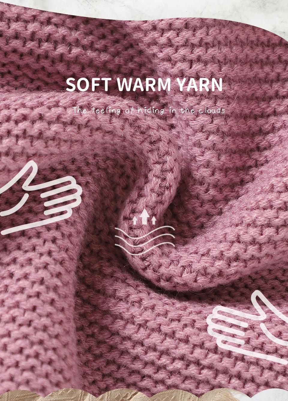 Baby Knit Turtleneck Sweater – Cozy Winter Warmth for Little Ones - LunaKit Baby