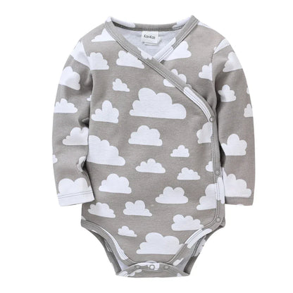 Baby Boy Cotton Bodysuit – Soft Comfort for Everyday Play - LunaKit Baby
