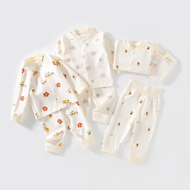 Toddler Cotton 2-Piece Outfit Set – Cozy Style for Little Adventures - LunaKit Baby