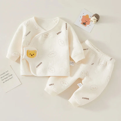 Baby Cotton Thermal Underwear Set – Warm Comfort for Cold Nights - LunaKit Baby