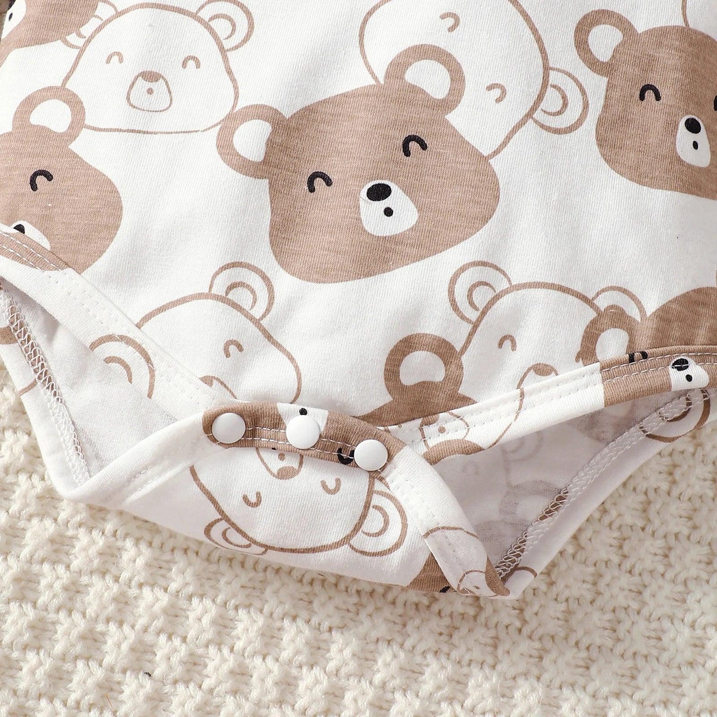 Baby Boy 4-Piece Outfit Set – Bear Style for Sweet Little Days - LunaKit Baby