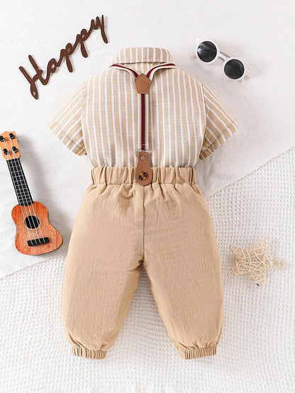 Baby Boy Gentleman Outfit Set – Smart Style for Special Moments - LunaKit Baby
