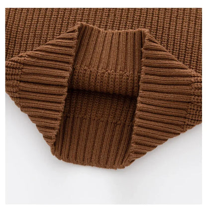 Baby Knit Pullover Sweater – Cozy Warmth for Winter Days - LunaKit Baby