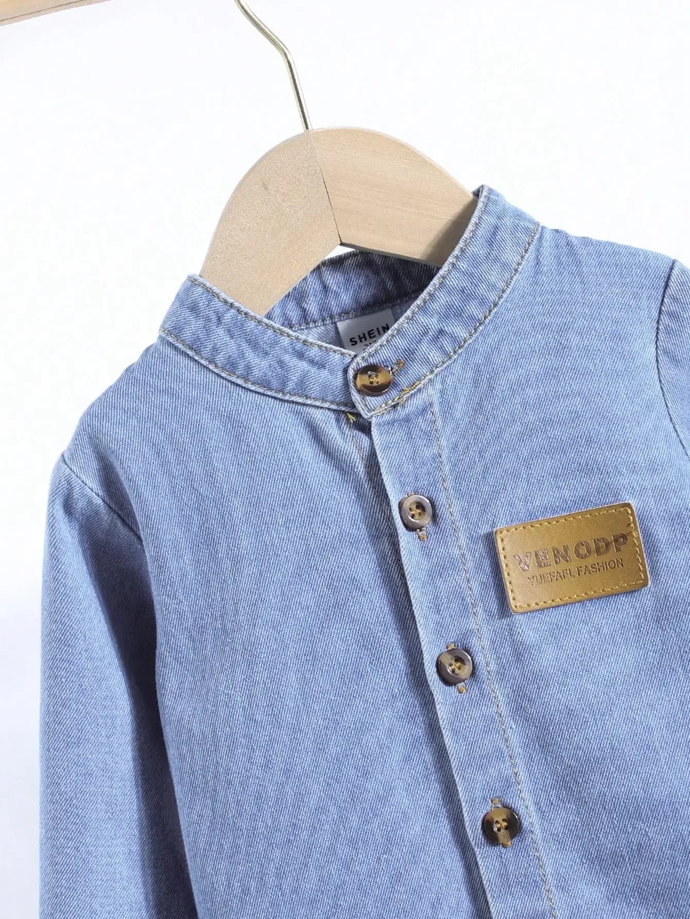 Baby Boy Denim Shirt & Pants Set – Casual Comfort for Little Gentlemen - LunaKit Baby