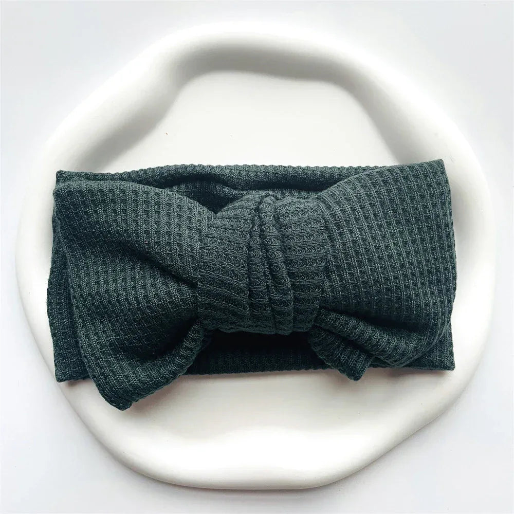Baby Girl Bow Headband – Soft Style for Sweet Little Looks - LunaKit Baby
