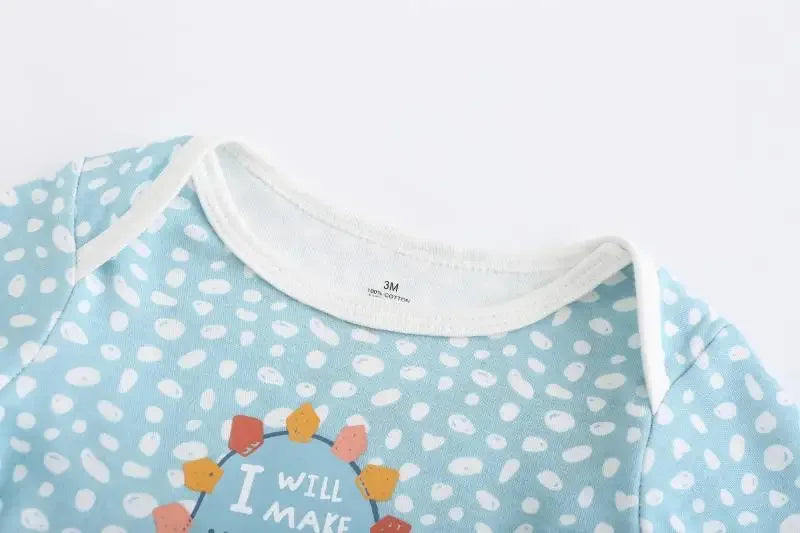 Newborn Cotton 3-Piece Bodysuit Set – Soft Everyday Comfort - LunaKit Baby