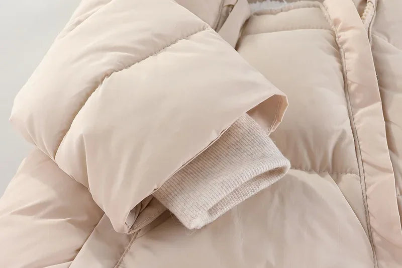 Baby Girl Winter Romper – Ultimate Cozy Protection for Cold Days - LunaKit Baby