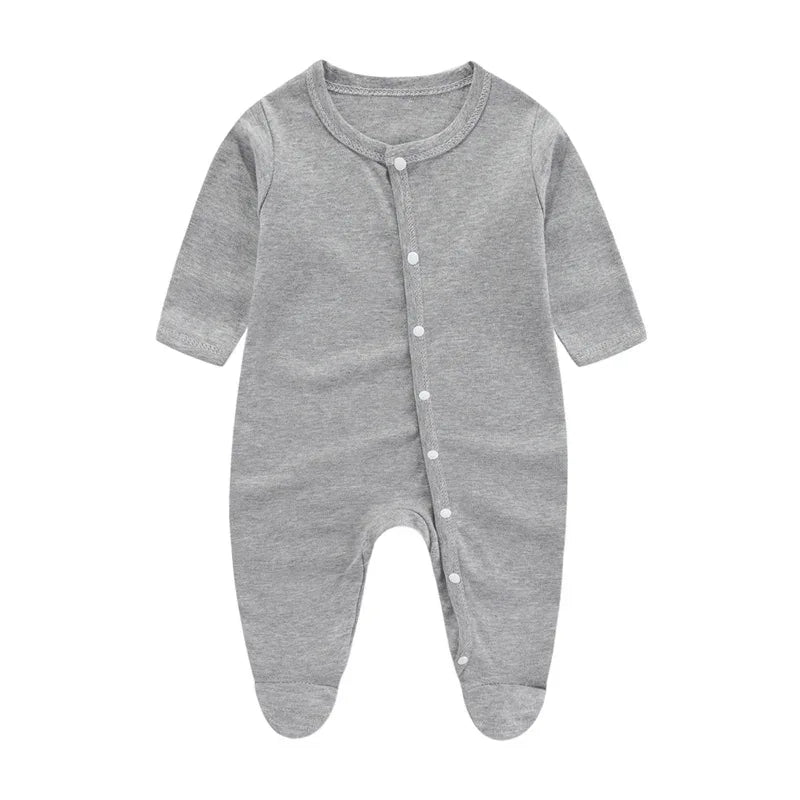 Baby Cotton Bodysuit Romper – Soft Everyday Comfort for Little Ones - LunaKit Baby