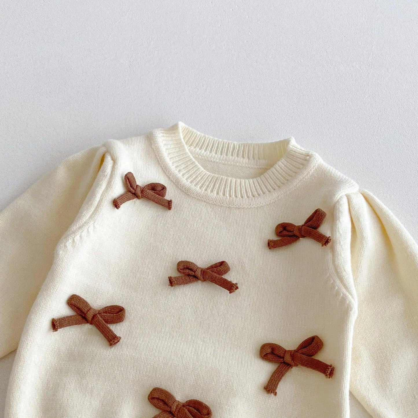 Baby Girl Knitted Outfit Set – Elegant Style for Sweet Moments - LunaKit Baby