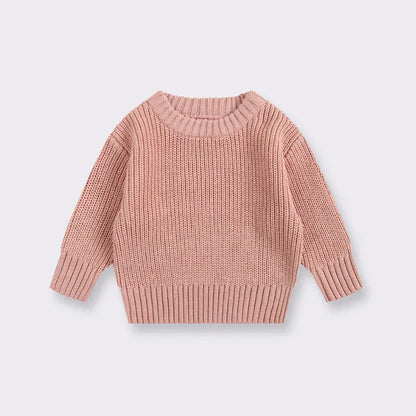 Baby Knit Pullover Sweater – Cozy Warmth for Winter Days - LunaKit Baby