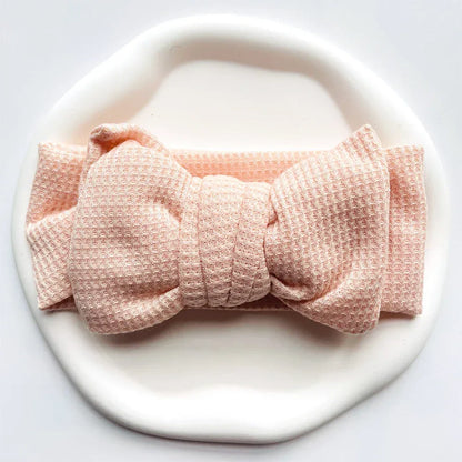 Baby Girl Bow Headband – Soft Style for Sweet Little Looks - LunaKit Baby