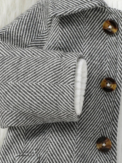 Baby Boy Winter Jacket – Plush Warmth with Classic Charm - LunaKit Baby