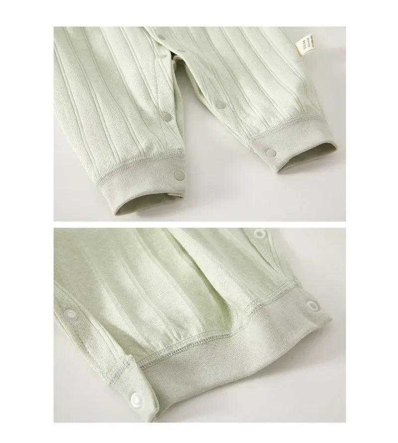 Baby Cotton Sleep Romper – Soft Comfort for Sweet Dreams - LunaKit Baby