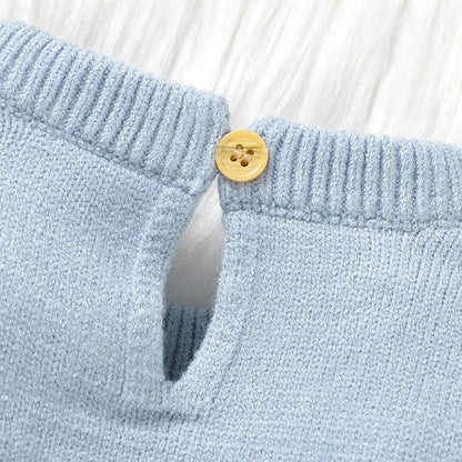 Baby Knitted Romper Set – Cozy Style for Chilly Little Days - LunaKit Baby